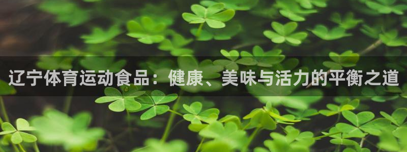 球速体育：辽宁体育运动食品：健康、美味与活力的平衡之道
