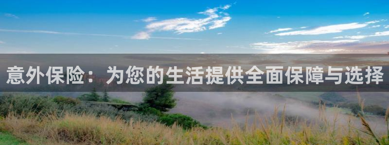 球速体育：意外保险：为您的生活提供全面保障与选择